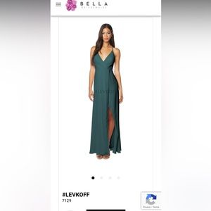 ONLY WORN ONCE Levkoff Evergreen Dress